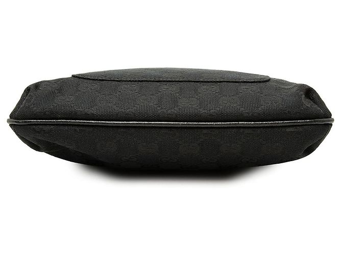 Borsa a tracolla Gucci GG Canvas nera Nero - vista 3