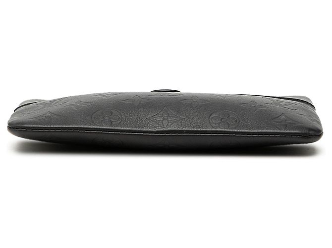 Louis Vuitton Monogram Shadow Pochette Discovery PM Clutch Bag Schwarz - Ansicht 3