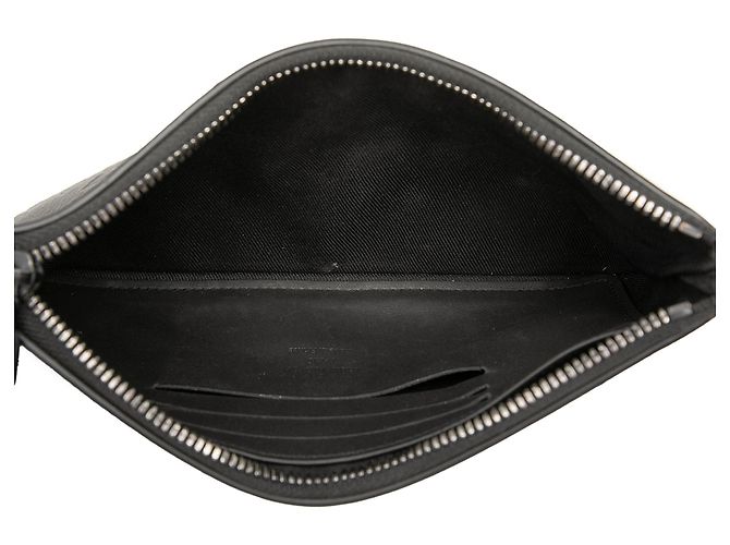Louis Vuitton Monogram Shadow Pochette Discovery PM Clutch Bag Schwarz - Ansicht 4
