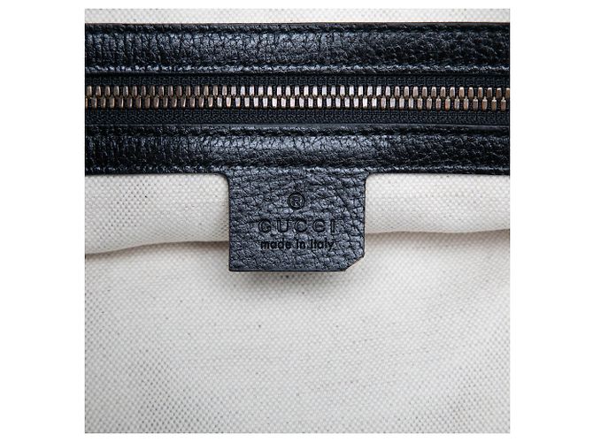 Borsa Tote Gucci Large GG Ophidia in velluto blu con banda Web - vista 5