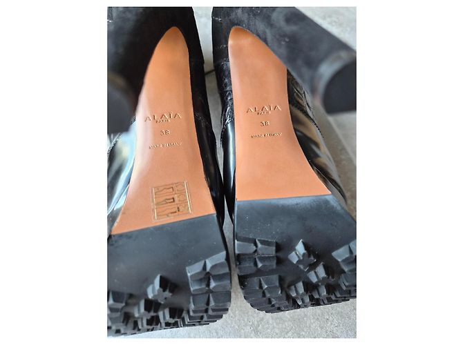 Botines nuevos Alaïa 38 Negro - vista 8