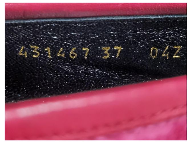 Gucci Mocassini Jordaan Horsebit in velluto Rosa - vista 12