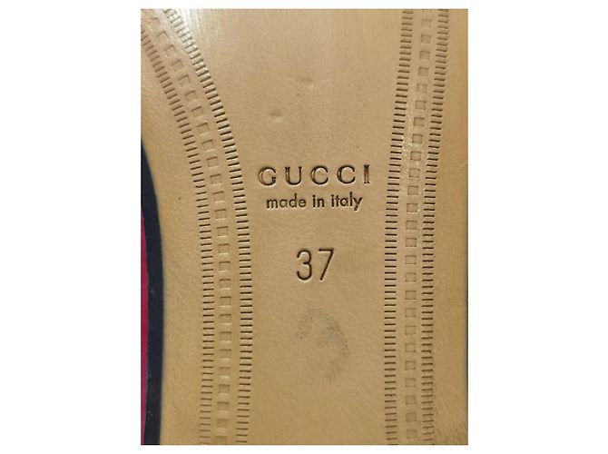 Gucci Mocassini Jordaan Horsebit in velluto Rosa - vista 15
