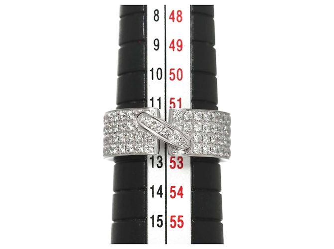 Chaumet Liens Bandring aus 18K Weißgold Silber - Ansicht 10