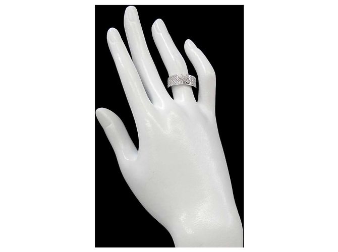 Chaumet Liens Bandring aus 18K Weißgold Silber - Ansicht 11