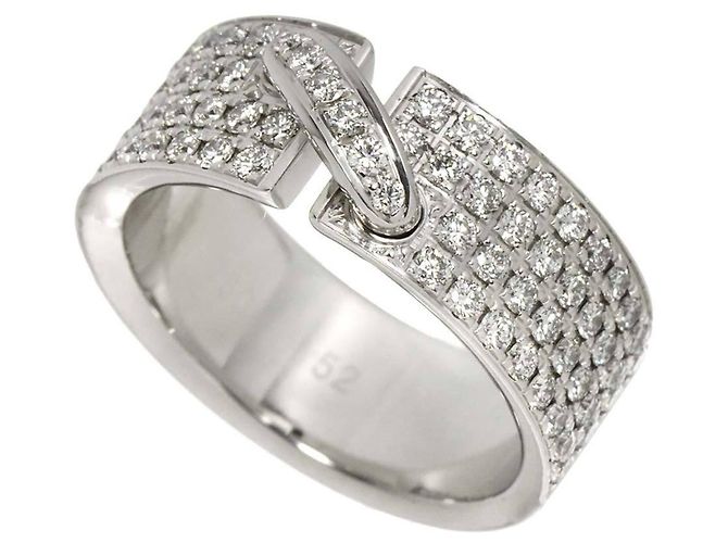 Chaumet Liens Bandring aus 18K Weißgold Silber - Ansicht 8