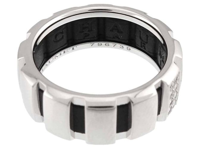 Anel Aliança Chaumet Class One #52 Prata - vista 4