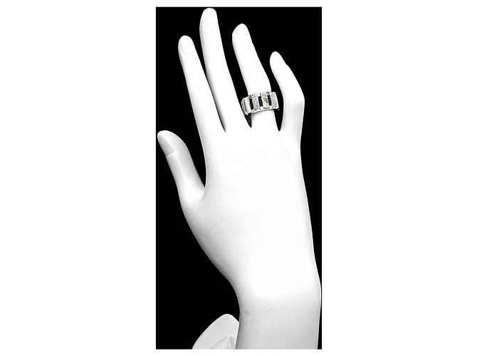 Anel Aliança Chaumet Class One #52 Branco - vista 8