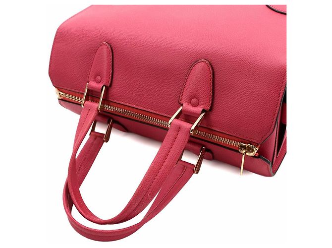 Borsa Valextra Babila Medium Rosa - vista 6