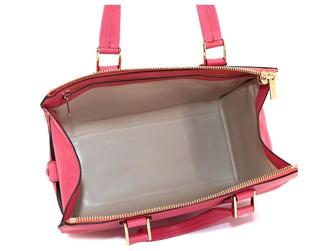 Borsa Valextra Babila Medium Rosa - vista 7