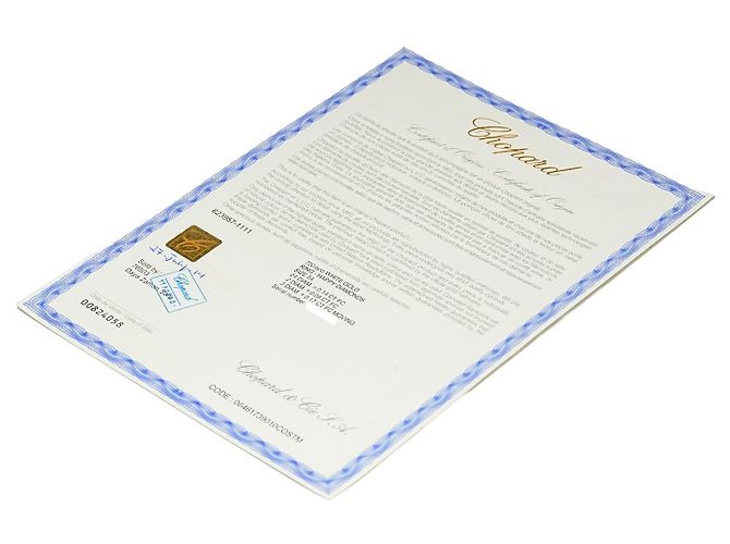 Anel Chopard Happy Diamonds em Ouro Branco 18K e Diamantes Prata - vista 7