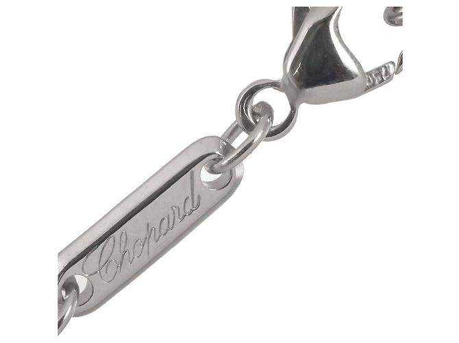 Chopard Happy Spirit Diamantenhalskette Silber - Ansicht 7