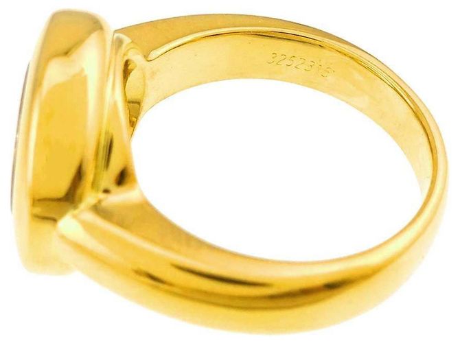 Anel Chopard Happy Diamond Dourado - vista 5