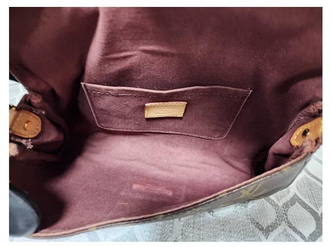 Louis Vuitton Favorite PM Monogram Canvas Umhängetasche Braun Monogramm - Ansicht 13
