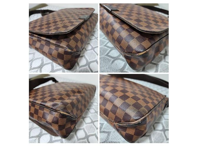 Louis Vuitton District GM Damier Ebene Marrom - vista 10