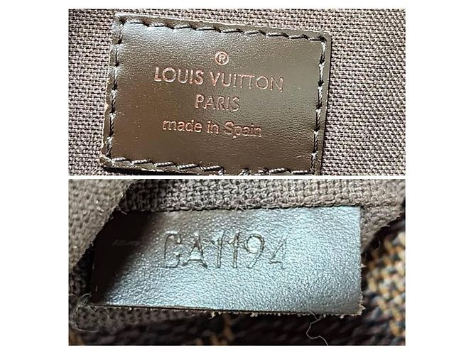 Louis Vuitton District GM Damier Ebene Marrom - vista 2