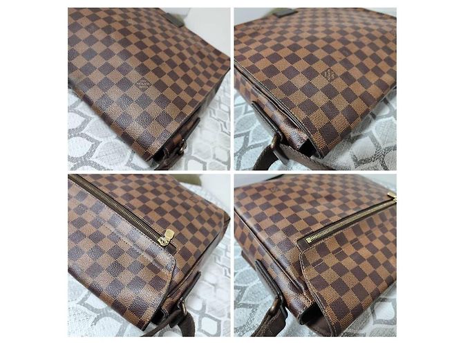 Louis Vuitton District GM Damier Ebene Marrom - vista 9