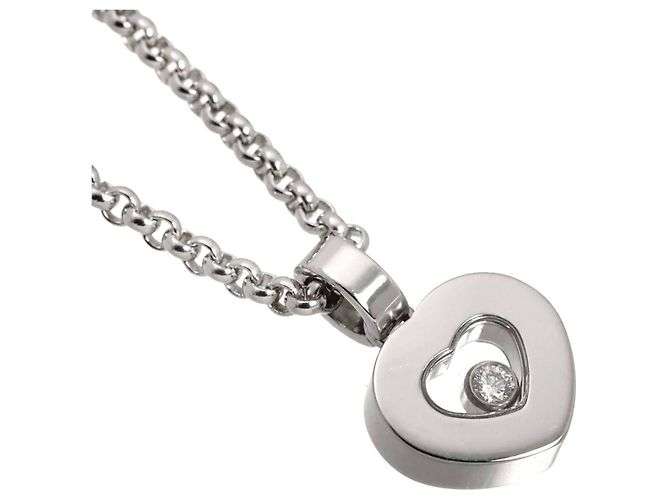 Collana Chopard Happy Diamonds Heart Argento - vista 4