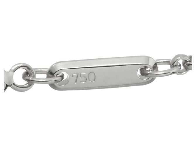 Colar Chopard Happy Diamonds Heart Prata - vista 7