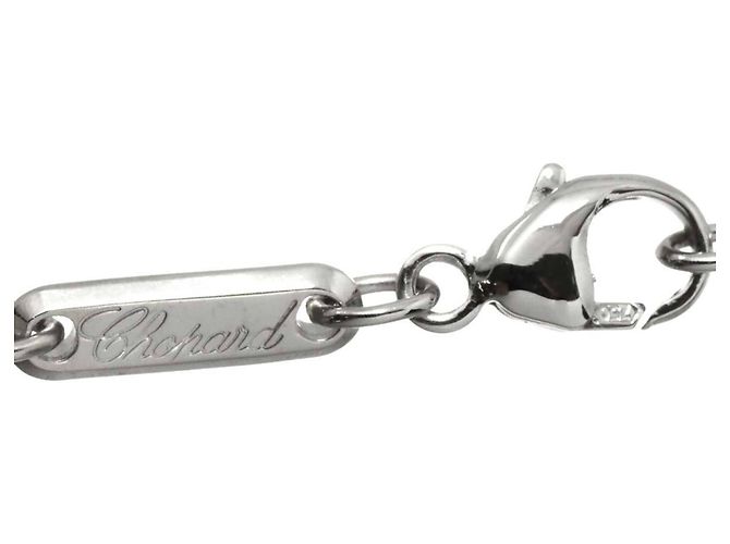 Colar Chopard Happy Diamonds Heart Prata - vista 8