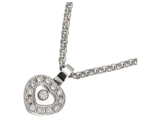 Chopard Happy Diamonds Heart Halskette Silber - Ansicht 2