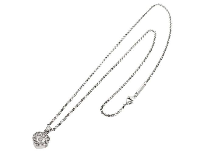 Chopard Happy Diamonds Heart Halskette Silber - Ansicht 3