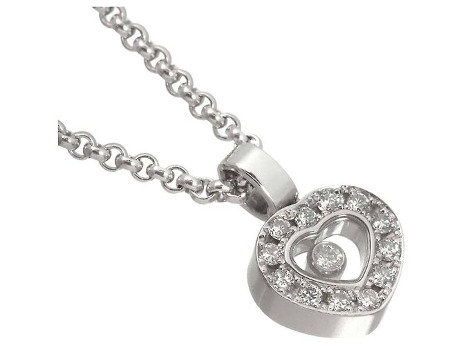 Chopard Happy Diamonds Heart Halskette Silber - Ansicht 4