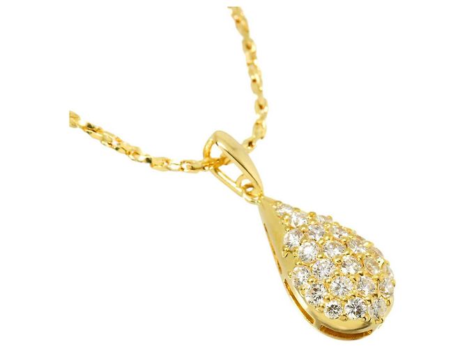 Collana Seiko 0.64ct Diamante in Oro Giallo 18K D'oro - vista 3
