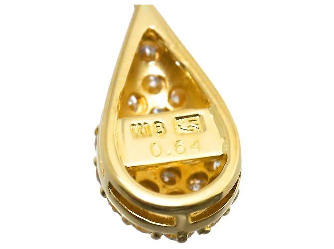 Collana Seiko 0.64ct Diamante in Oro Giallo 18K D'oro - vista 4