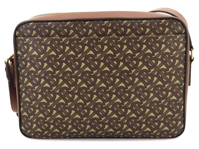 Burberry TB Monogram Schultertasche Braun - Ansicht 4