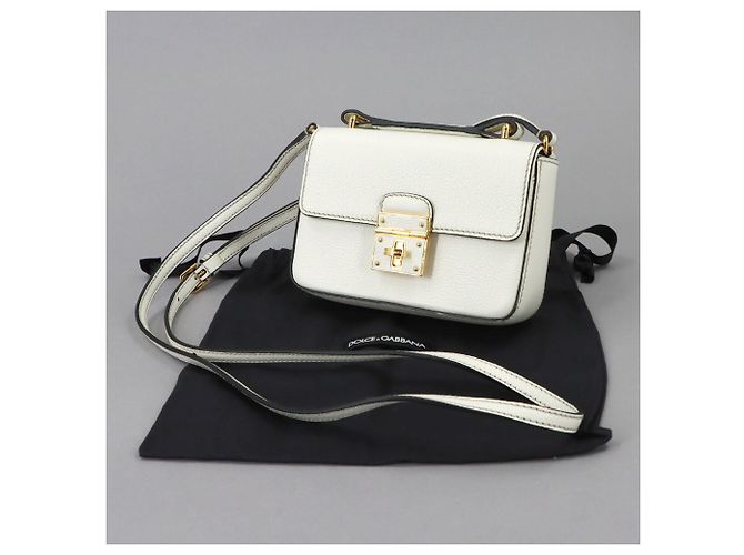 Borsa Mini Rosalia 2-way Dolce & Gabbana Bianco - vista 3
