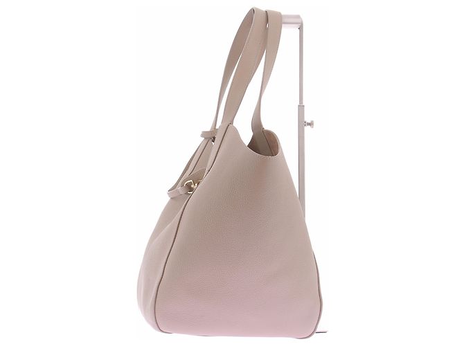 Giorgio Armani bolso de cuero "New Normal" Beige - vista 5