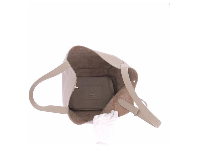 Giorgio Armani bolso de cuero "New Normal" Beige - vista 7