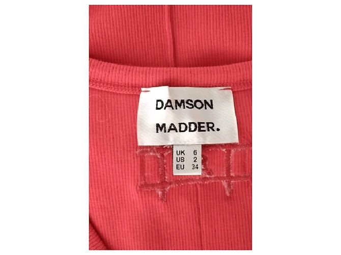 Autre Marque Top de algodón rojo Damson Madder Roja - vista 7