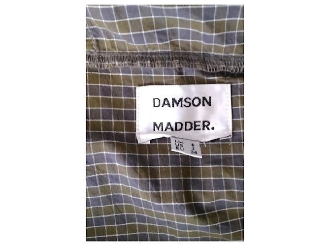 Autre Marque Giacca in cotone Damson Madder kaki Cachi - vista 7