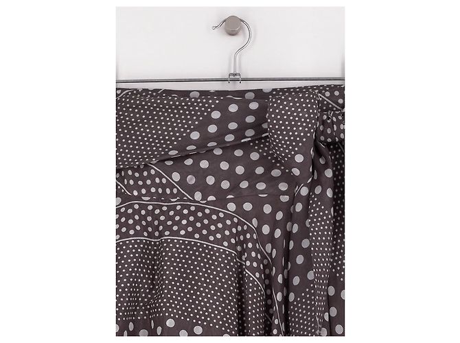 Autre Marque Gonna in cotone grigia DAMSON MADDER Grigio - vista 2