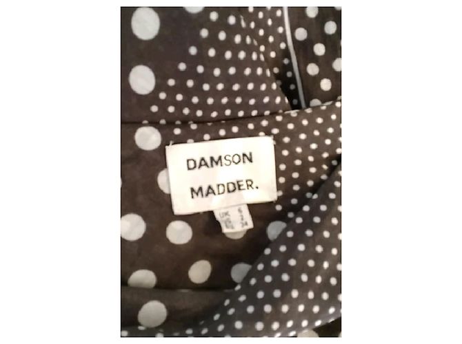 Autre Marque Gonna in cotone grigia DAMSON MADDER Grigio - vista 5