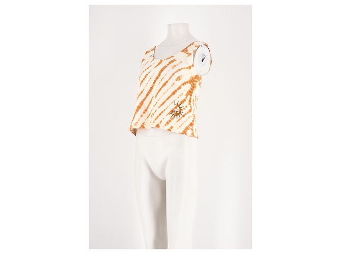 Autre Marque Top de algodão branco HAYLEY MENZIES - vista 4