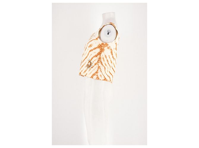 Autre Marque Top de algodão branco HAYLEY MENZIES - vista 5