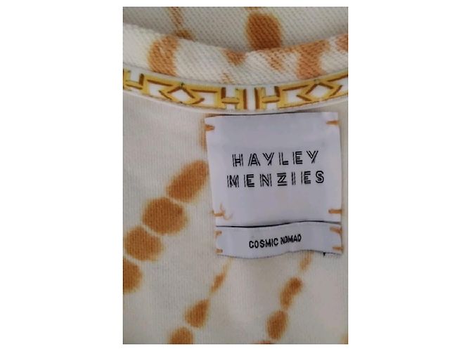 Autre Marque Top de algodão branco HAYLEY MENZIES - vista 7