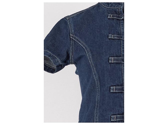 Autre Marque Top in denim blu DAMSON MADDER - vista 3