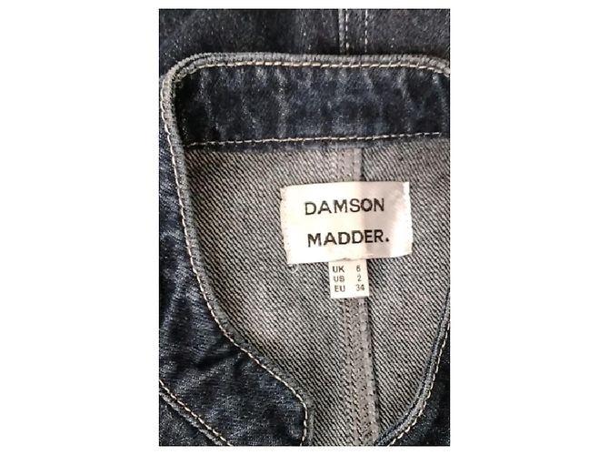 Autre Marque Top in denim blu DAMSON MADDER - vista 7