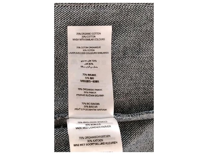 Autre Marque Top in denim blu DAMSON MADDER - vista 8
