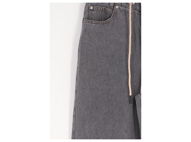 Autre Marque MUNTHE Wide Leg Jeans Grau - Ansicht 3