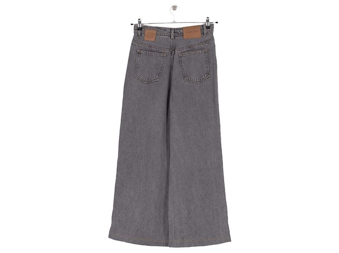 Autre Marque MUNTHE Wide Leg Jeans Grau - Ansicht 4