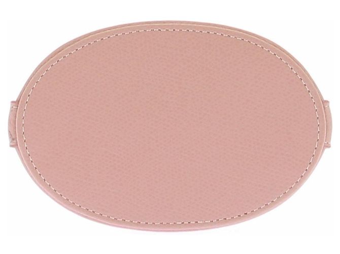 Autre Marque Mini-Tasche aus Leder mit Posamenten-Details Pink - Ansicht 6
