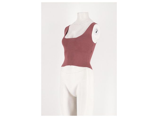 Autre Marque CORTANA Enges Top aus Viskose Rosa XS Pink - Ansicht 4