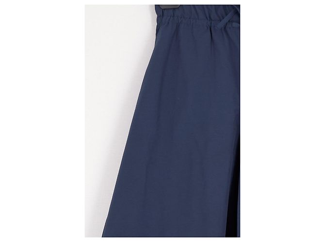 Autre Marque Pantalones de algodón azul marino - vista 3