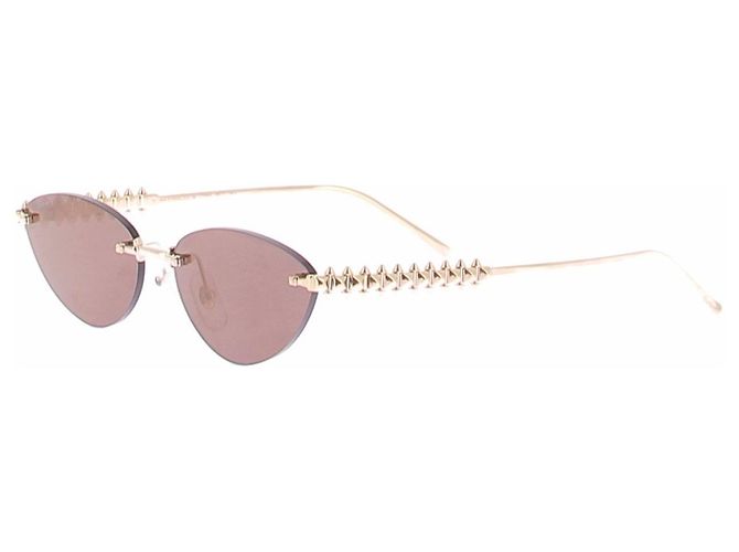 Cartier Occhiali da sole "Clash" dorati D'oro - vista 2