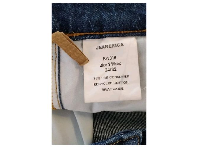 Autre Marque JEANERICA Jeans aus blauer Baumwolle - Ansicht 6